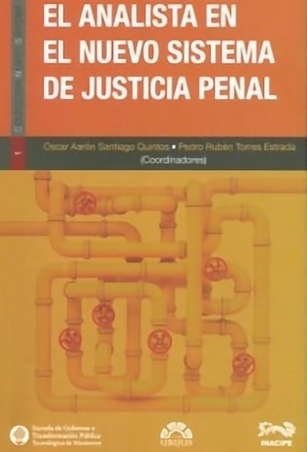 Libro: El analista en el nuevo sistema de justicia penal por Pedro Rubén Torres Estrada.