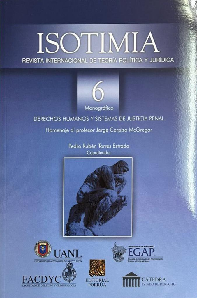 ISOTIMIA 6 DERECHOS HUMANOS Pedro Rubén Torres Estrada.